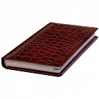 Телефонная книга Attache Croco искусственная кожа А6 56 листов бордовая (80х130 мм) Фото 3