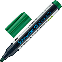 Маркер для белых досок SCHNEIDER Maxx 290 зеленый (толщина линии 2-3 мм) круглый наконечник фото Маркер для белых досок SCHNEIDER Maxx 290 зеленый (толщина линии 2-3 мм) круглый наконечник