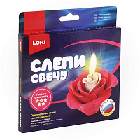 Набор для изготовления свечей Lori Слепи свечу Нежная роза 83г