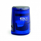Оснастка для печати круглая Colop Printer R40 40 мм с крышкой цвет прозрачный синий Фото 1
