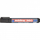 Маркер для белых досок Edding e-360/1 черный (толщина линии 1.5-3 мм) круглый наконечник Фото 0