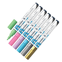 Набор акриловых маркеров Schneider Paint-it 310 6 цветов (толщина линии 2 мм) пулевидный наконечник