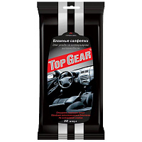 Салфетки влажные для салона автомобиля Top Gear №30 (30 штук в упаковке, 48039)