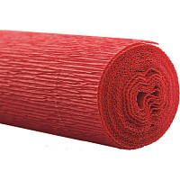 Бумага гофрированная флористическая Werola красная 50x250 см
