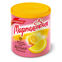 Мармелад Мармеландия лимонные дольки 250 г