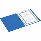 Папка на 2-х кольцах Attache 32 мм синяя до 170 листов (пластик 0.45 мм) Фото 3