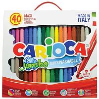 Фломастеры Carioca Jumbo Maxi 20 цветов