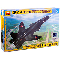 Модель для склеивания ZVEZDA "Российский сверхманевренный истребитель СУ-47 Беркут", масштаб 1:72