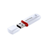 Флеш-память USB 2.0 32 Гб Smartbuy Crown (SB32GBCRW-W)