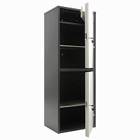 Шкаф металлический для документов AIKO "SL-125/2Т" ГРАФИТ, 1252х460х340 мм, 31 кг, сварной, S10799132502
