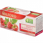 Чай Milford Sweet raspberry фруктовый 20 пакетиков Фото 1