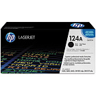 Картридж лазерный HP (Q6000A) ColorLaserJet CM1015/2600 и др, №124A, черный, оригинальный, 2500 страниц Фото 1