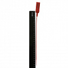 Пломба пластиковая номерная 255 мм красная (50 штук в упаковке) Фото 1