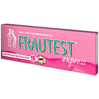 Тест на беременность Frautest Express полоска