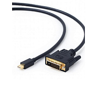 Кабель Cablexpert mini DisplayPort - DVI 1.8 метра (CC-mDPM-DVIM-6)