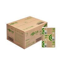 Полотенца бумажные для диспенсеров FOCUS Eco Zсл 1-слойные 12 пачек по 250 листов (артикул производителя 5069958)