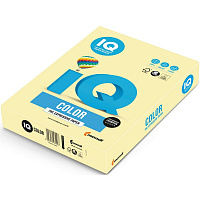 Бумага цветная для печати IQ Color желтая пастель YE23 (А4, 80 г/кв.м, 500 листов)