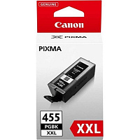 Картридж струйный Canon PGI-455XXL PGBK 8052B001 черный оригинальный повышенной емкости