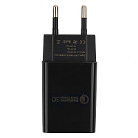 Зарядное устройство сетевое, 1 USB, 3А/12В, QC 3.0, Cablexpert, MP3A-PC-17