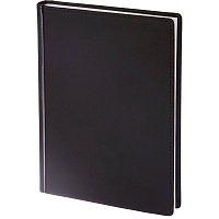 Ежедневник недатированный Attache Velvet искусственная кожа Soft Touch A5+ 136 листов черный (146х206 мм)