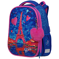 Ранец Berlingo Expert Max "Eiffel Tower" 37*28*16см, 2 отделения, анатомическая спинка, дождевик в комплекте