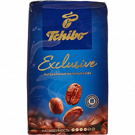Кофе молотый Tchibo Exclusive 250 г (вакуумная упаковка)