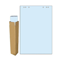Бумага для флипчартов Attache Selection 68х98 см голубая 20 листов (80 г/кв.м)