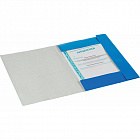 Папка на резинках Attache А4 20 мм картонная до 200 листов синяя (плотность 400 г/кв.м) Фото 1