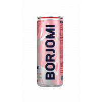 Напиток Боржоми Flavored газированный земляника-артемизия 0.33 л (12 штук в упаковке)