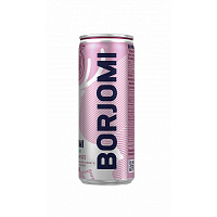 Напиток Боржоми Flavored Water газированный вишня-гранат 0.33 л (12 штук в упаковке)