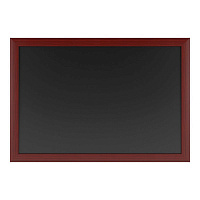 Доска магнитно-меловая 60x90 см Attache Wood лак (черная)