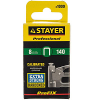 Скобы для степлера закал., тип 140, 8мм, 1000 шт STAYER (31610-08)
