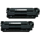 Картридж лазерный HP 12A Q2612AF черный оригинальный (двойная упаковка) Фото 2