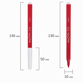 Фломастеры CARIOCA (Италия) "Joy" 18 цветов, суперсмываемые, вентилируемый колпачок, 40555