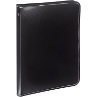 Папка-конверт на молнии Attache 335x25x240 мм прозрачный 500 мкм (с внутренним карманом)
