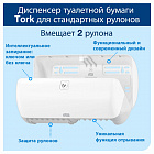 Диспенсер для туалетной бумаги в рулонах Tork Elevation Т4 557000 пластиковый белый Фото 0