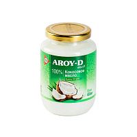 Масло кокосовое Aroy-D Extra Virgin нерафинированное 0.45 л