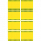 Этикетки самоклеящиеся всепогодные Avery Zweckform Z-Design (59372) 28x36 мм 8 штук на листе желтые (5 листов в упаковке) Фото 0