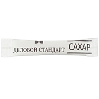 Сахар порционный Деловой стандарт в стиках по 5 г (2000 штук в упаковке)