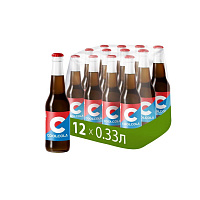Напиток газированный Cool Cola 0.33 л в стеклянной бутылке (12 штук в упаковке)