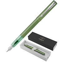 Ручка перьевая Parker Vector XL цвет чернил синий цвет корпуса зеленый металлик (артикул производителя 2159762)
