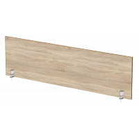 Экран к столу Easy One с креплением фронтальный (дуб сонома, 1600x18х450 мм)