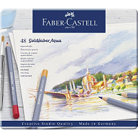Карандаши акварельные Faber-Castell Goldfaber Aqua 48 цветов