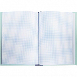 Книга учета 96 листов А4 в клетку на сшивке блок офсет Attache (обложка - плотный картон)