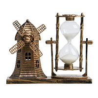 Часы песочные Мельница 15.5х7х12.5 см