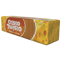Печенье БЕЛОГОРЬЕ "Кристо-Твисто", крекер с сыром, 205 г, 44-25