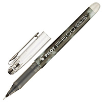 Ручка гелевая неавтоматическая одноразовая Pilot P-500 черная (толщина линии 0.3 мм)