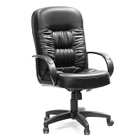 Кресло для руководителя Chairman 416 черное (искусственная кожа, пластик)