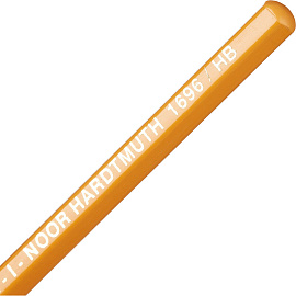Набор чернографитных карандашей (HB, H, B, 2H, 2B) Koh-I-Noor 1696 заточенные шестигранные (6 штук в упаковке)