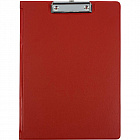 Папка-планшет с зажимом и крышкой Bantex A4 красная Фото 0